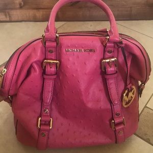 Michael Kors Ostrich Bedford Purse!